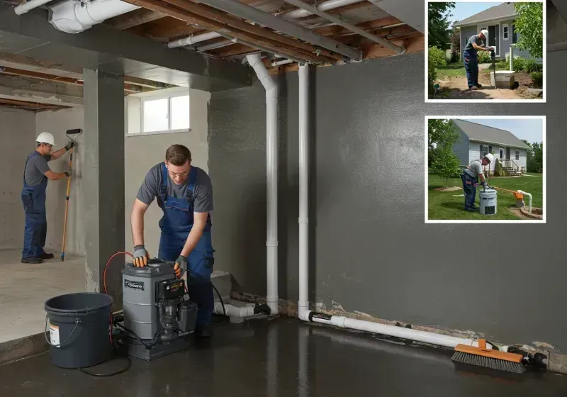 Basement Waterproofing and Flood Prevention process in Ralls, TX